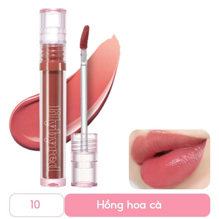 Son Tint Lì, Dưỡng Ẩm Cho Đôi Môi Căng Mọng Lilybyred Glassy Layer Fixing Tint 3.8g