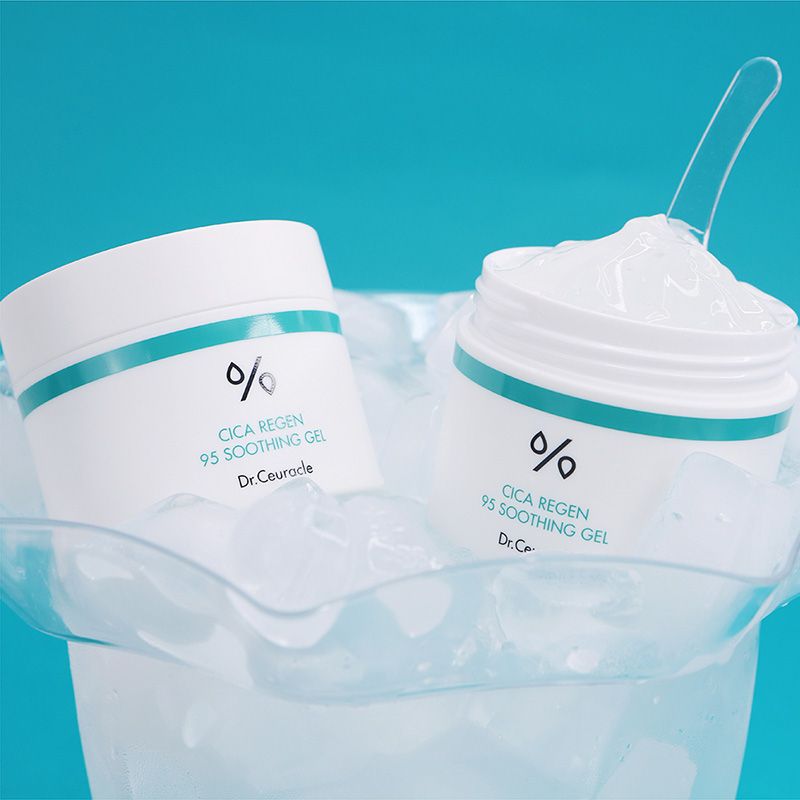 Gel Dưỡng Dr.Ceuracle Làm Dịu Da Chiết Xuất Rau Má Cica Regen 95 Soothing Gel 110g