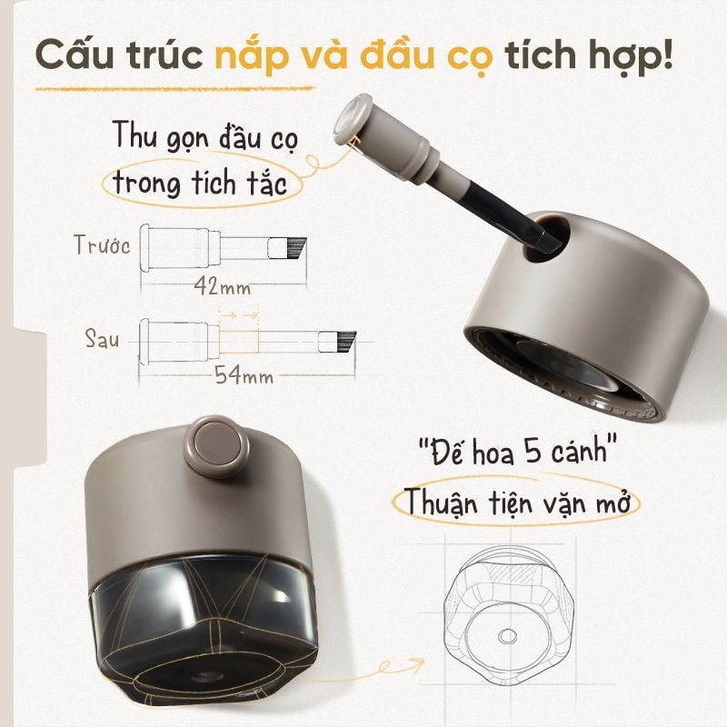 Gel Kẻ Mắt Dạng Hũ Lâu Trôi Judydoll Eyeliner Gel 7.5g