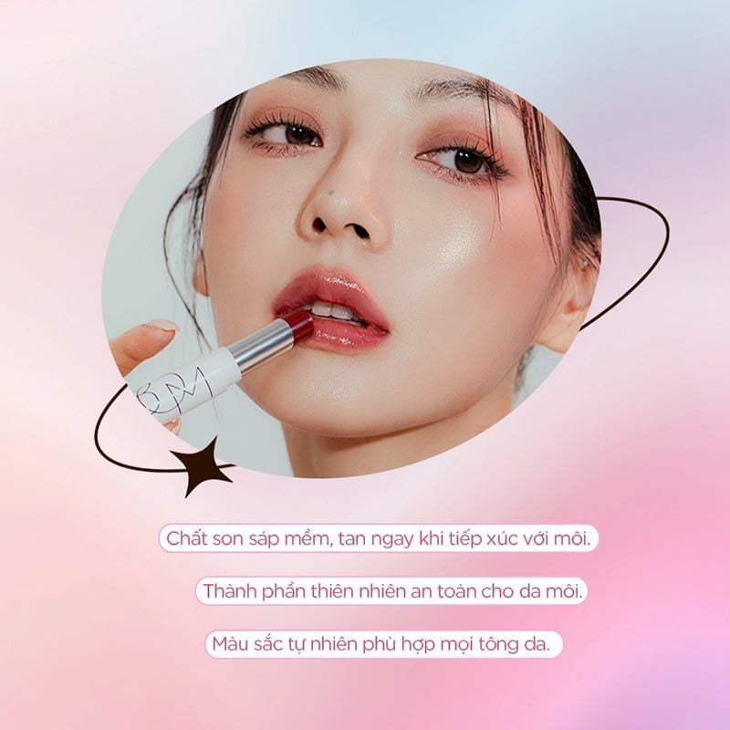 Son Dưỡng B.O.M Giúp Dưỡng Ẩm Cho Môi Mềm Mại Dewy Lip Balm 4.5g