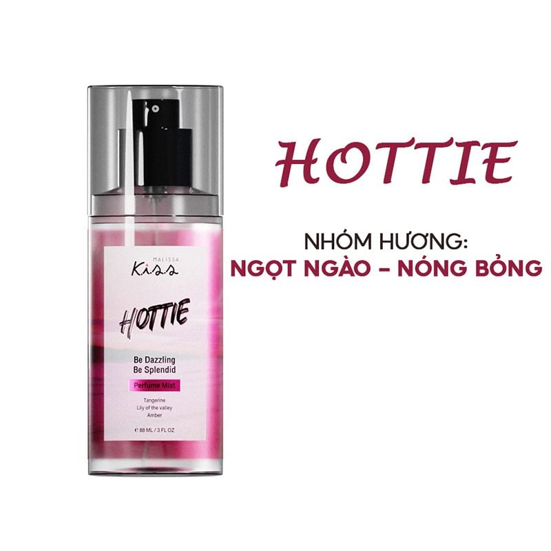 Xịt Thơm Toàn Thân Hương Nước Hoa Kiss My Body Perfume Mist 88ml