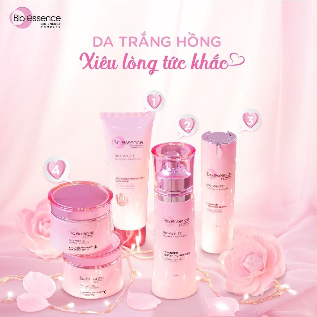 Kem Dưỡng Bio-essence Dưỡng Sáng Da Chuyên Sâu Ban Ngày Bio-White Advanced Whitening Day Cream SPF20 50g