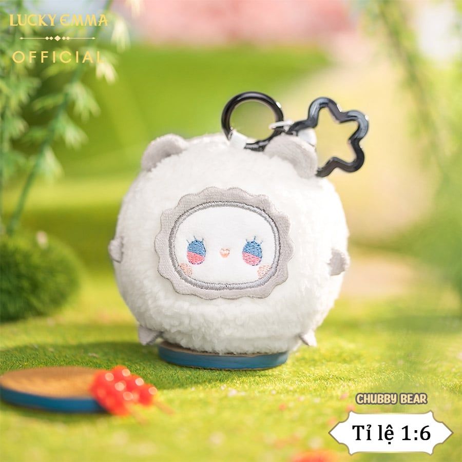 Móc Khóa Gấu Bông Lucky Emma RuaRua Zoo Tuan Tuan Blind Box - MJ-000067