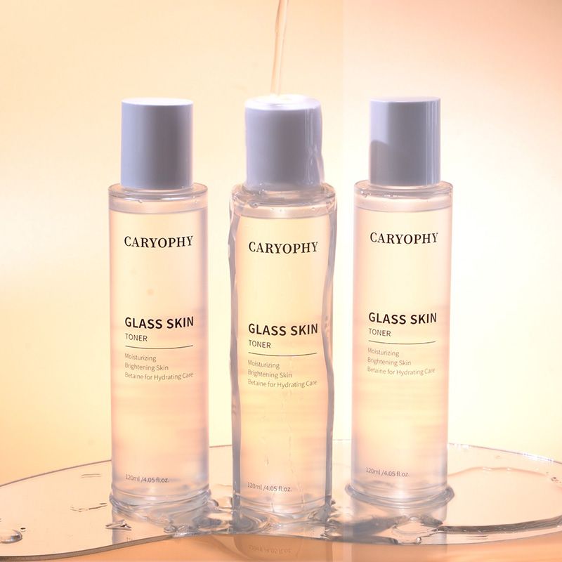 Nước Hoa Hồng Caryophy Hỗ Trợ Dưỡng Sáng Da Glass Skin Toner 120ml