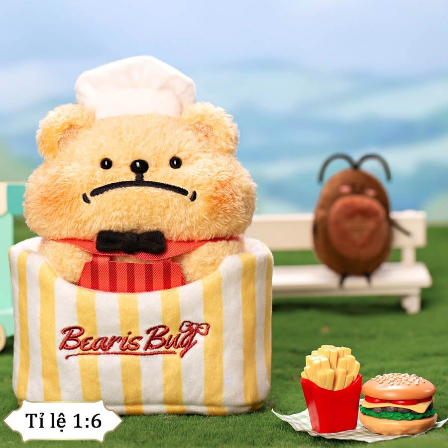 Gấu Bông BearisBug My Life Script Series Plush Blind Box - Q401