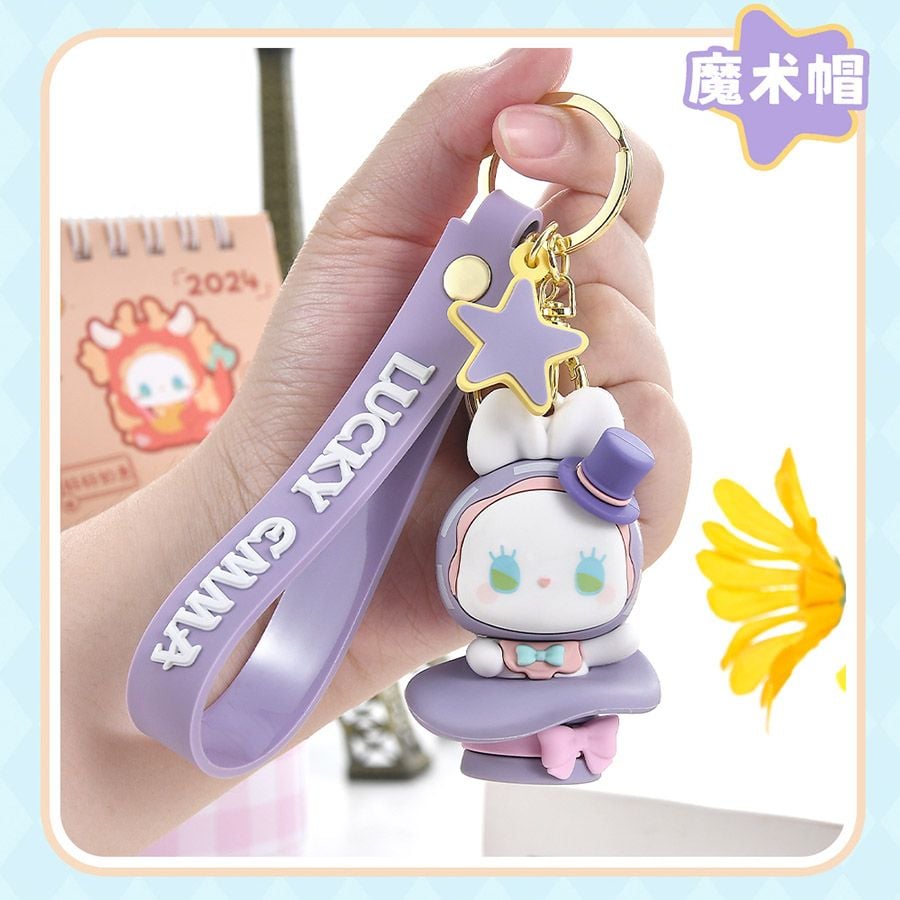 Móc Khóa Lucky Emma Babe Key Chain - BY-00101 (Mẫu ngẫu nhiên)