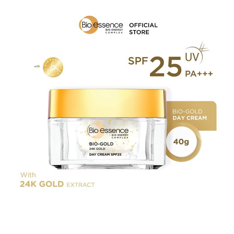 Kem Dưỡng Ban Ngày Hạn Chế Lão Hóa Bio-essence Bio-Gold Day Cream SPF25 PA+++ 40g