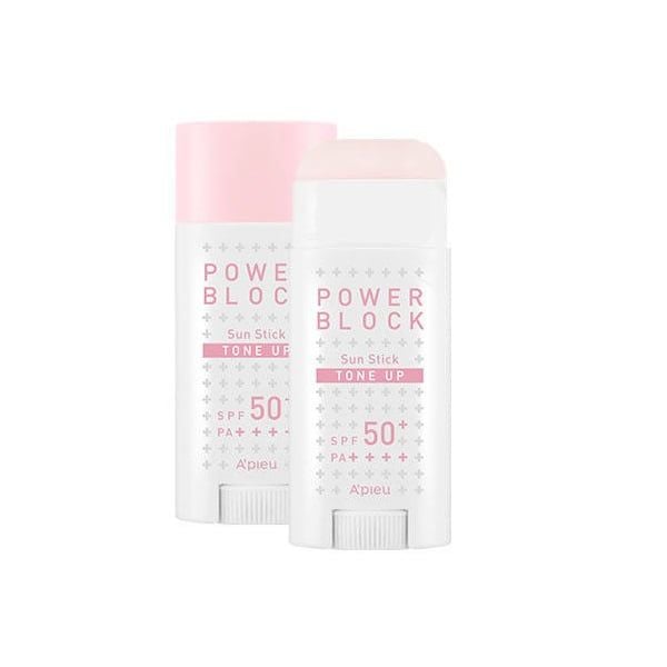 Kem Chống Nắng Dạng Thỏi Nâng Tone A'pieu Power Block Tone Up Sun Stick SPF50+ PA++++ 15g