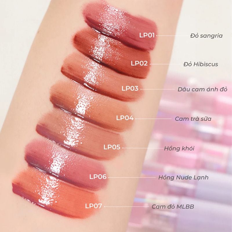 Son Tint Bóng Lâu Trôi Dearmay La Piste Lip Tint 4.1g