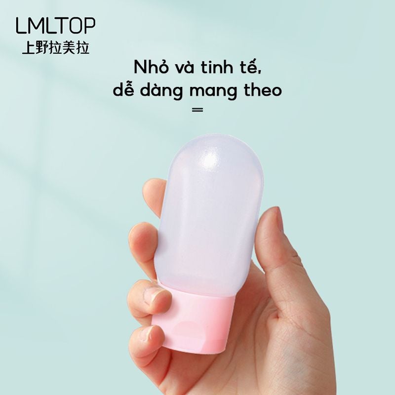 [NHẬP KHẨU] Set 3 Món Chai Chiết Dầu Gội Du Lịch Nhỏ Gọn, Tiện Lợi LMLTOP - NO.SY711