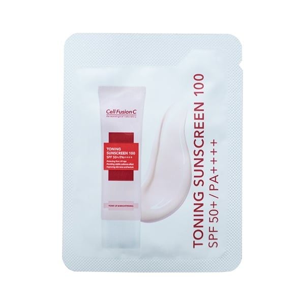 [Sample 1.2g] Kem Chống Nắng Cell Fusion C Nâng Tông Toning Sunscreen 100 SPF 50+/PA++++
