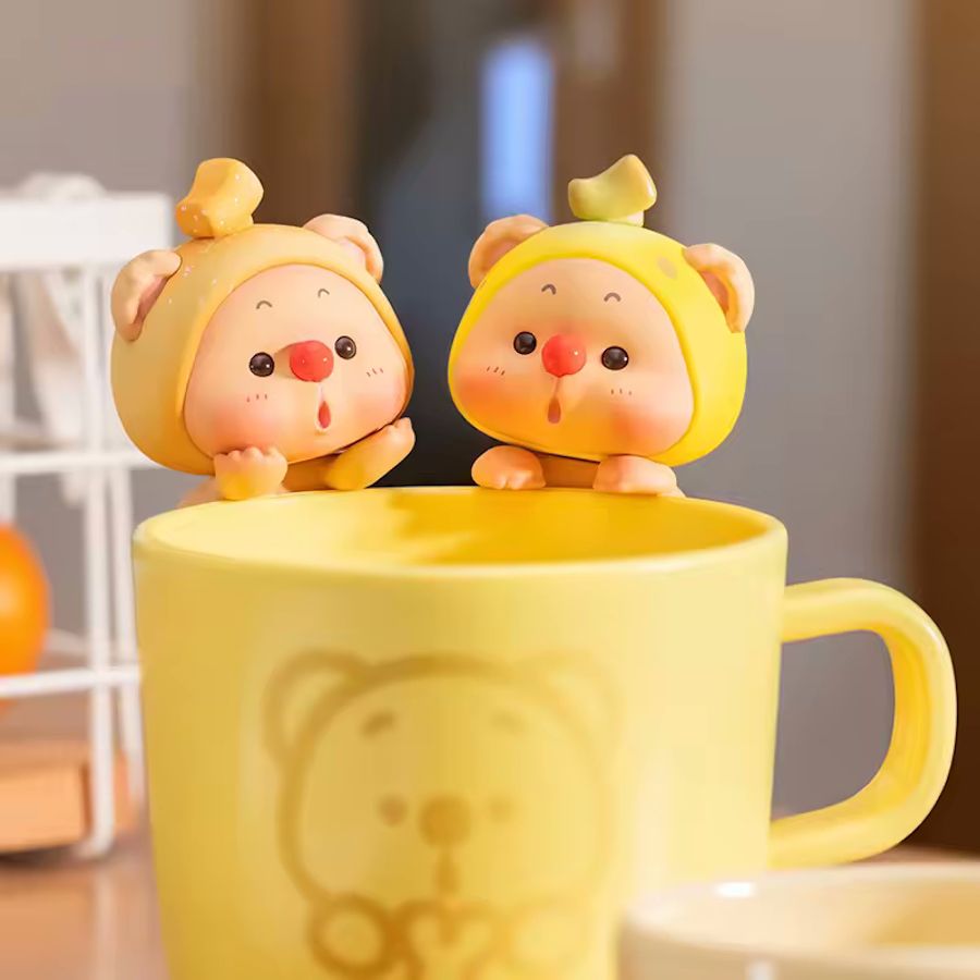 Mô Hình Dán Điện Thoại Jotoys OYO Bear Cub Fruit Party Mini Series Blind Box - JO-2024008
