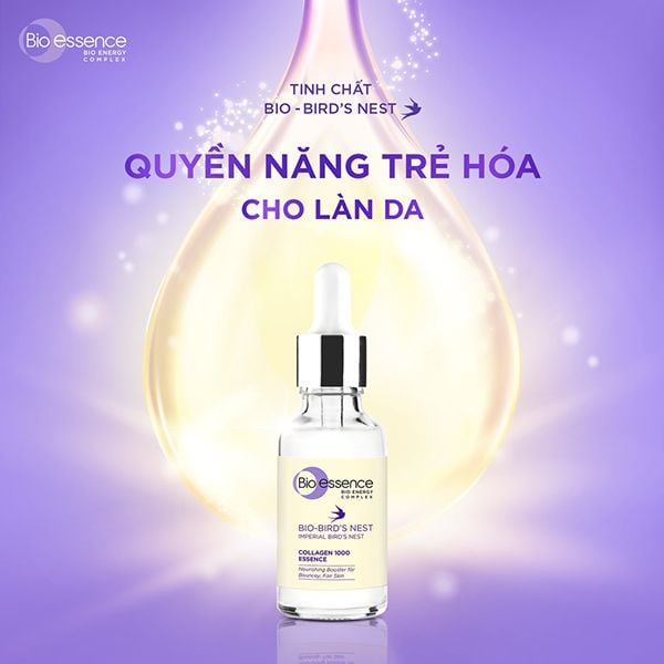 Serum Bio-essence Dưỡng Trắng Da & Căng Mịn Tinh Chất Tổ Yến Bio-Bird's Nest Collagen 1000 Essence