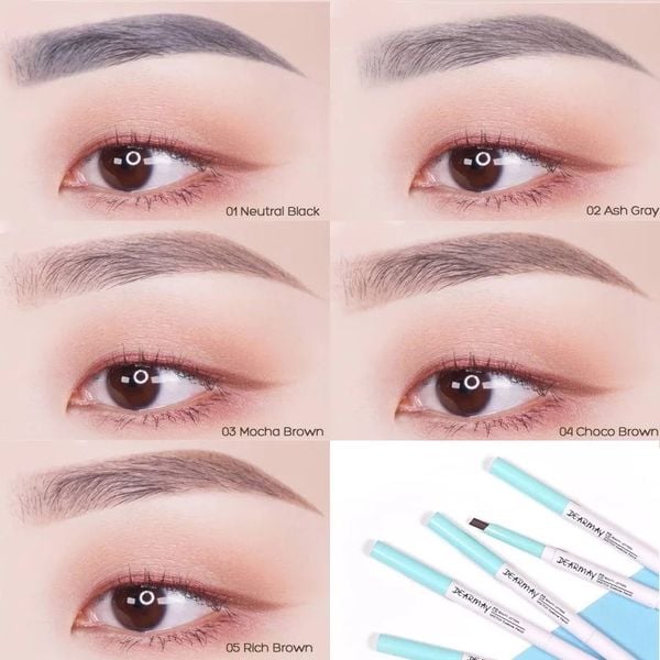  [Màu 1-5] Chì Kẻ Mày Dearmay Sketch Eyebrow Pencil 0.3g 