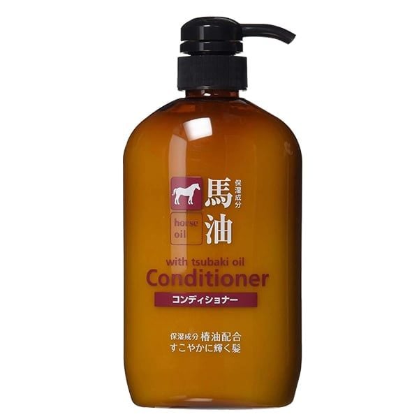 [600ml] Dầu Xả Chiết Xuất Từ Dầu Ngựa Cosme Station Horse Oil With Tsubaki Oil Conditioner