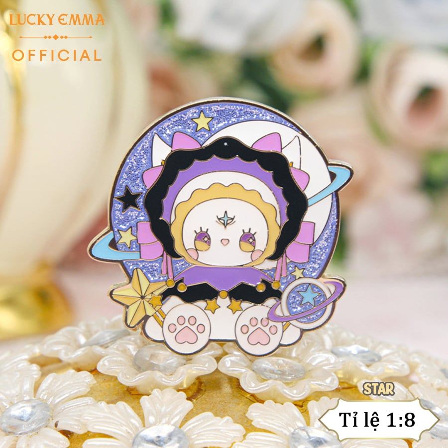 Huy Hiệu, Ghim Cài Áo Lucky Emma Party Series Badge - YSJ-0001