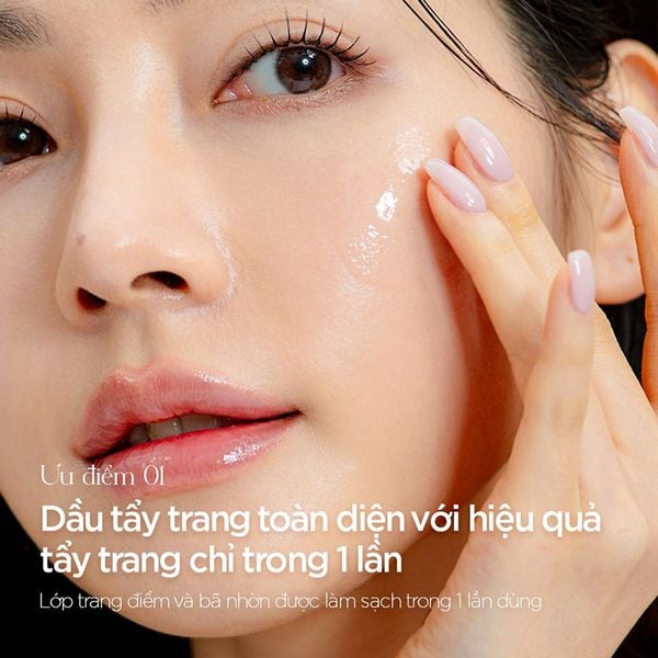 Dầu Tẩy Trang Thuần Chay, Dịu Nhẹ B.O.M Good Bye Make Up Cleansing Oil 200ml
