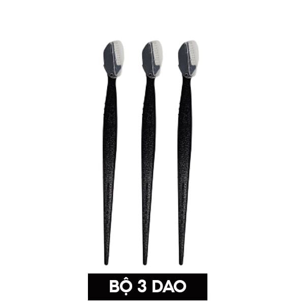 [Bộ 3 Dao] Dao Cạo Lông Mày Kai Groom Eyebrow Razor