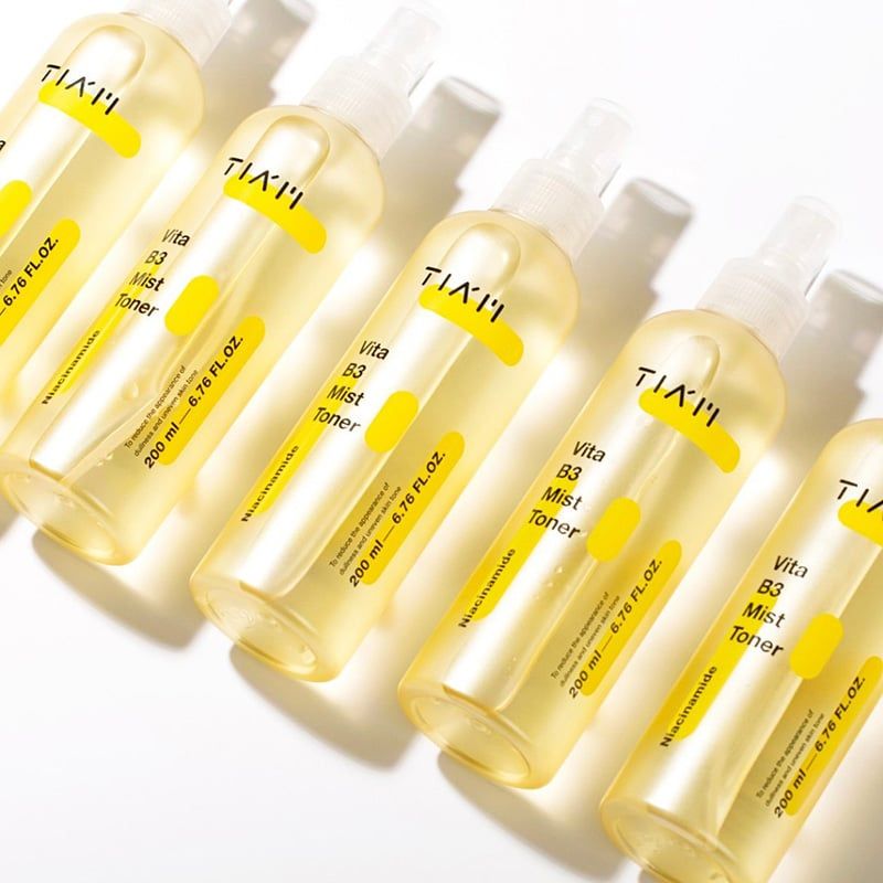 Nước Hoa Hồng Dạng Xịt Hỗ Trợ Dưỡng Sáng, Căng Bóng Da Tiam Vita B3 Mist Toner 200ml