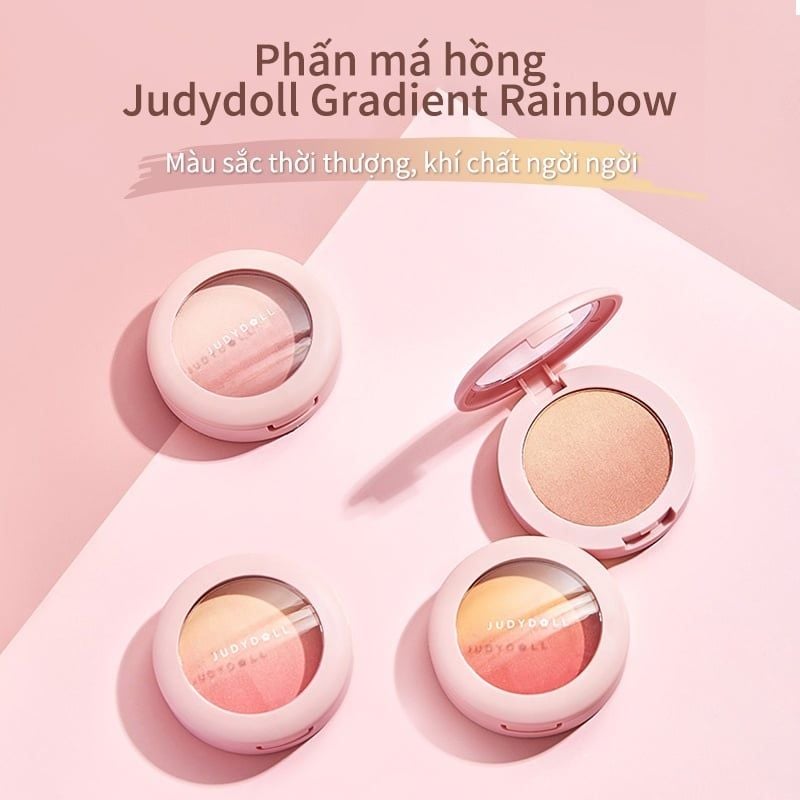 Phấn Má Hồng Chuyển Màu Siêu Mịn Judydoll Gradual Powder Blusher 4.3g