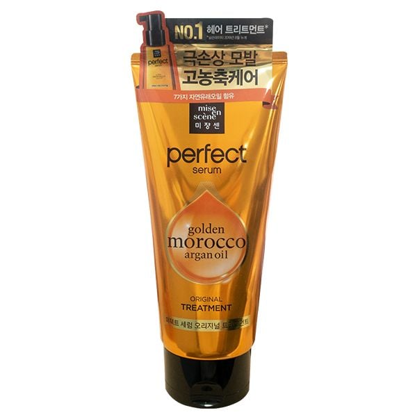  [330ml] Dầu Xả Tóc Mise En Scène Hỗ Trợ Phục Hồi Chuyên Sâu Dành Cho Tóc Hư Tổn Perfect Serum Original Treatment 