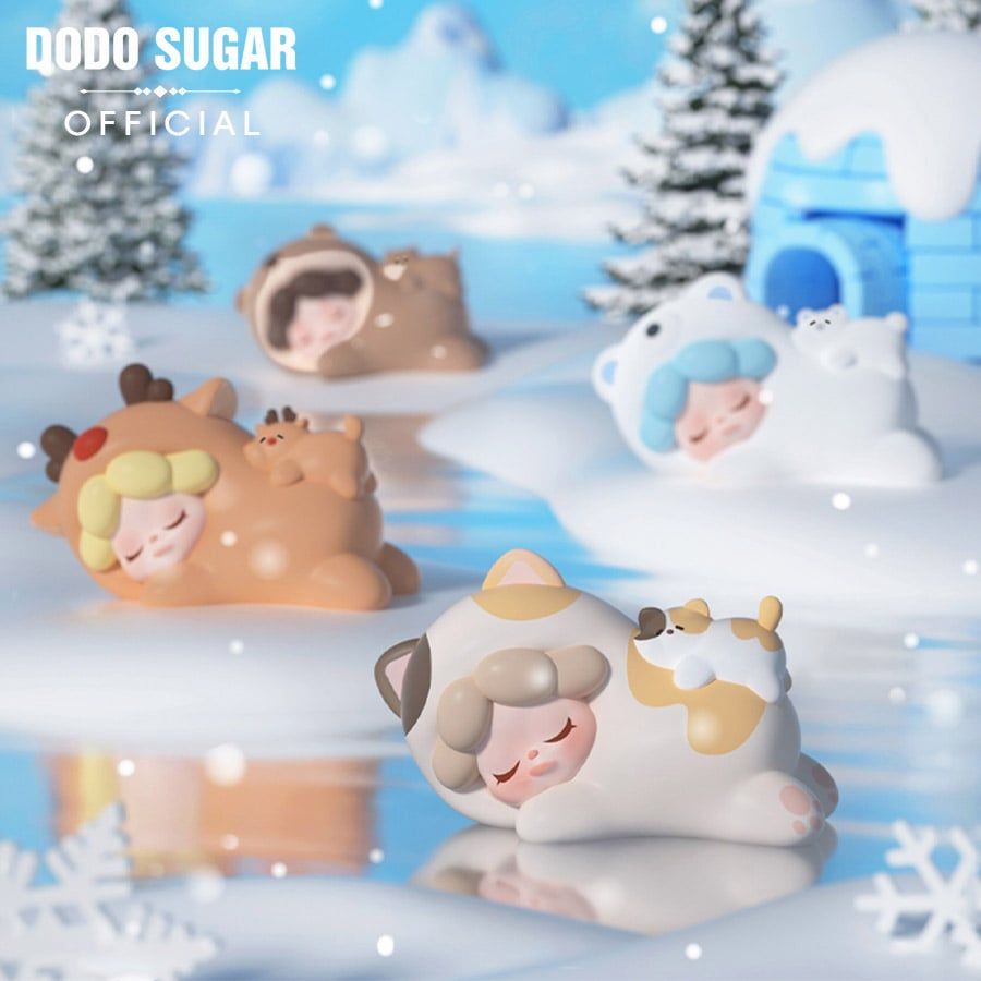 Mô Hình Đồ Chơi Wendy I feel so sleepy every day - DD-PA00043 (Túi 4 bean ngẫu nhiên)