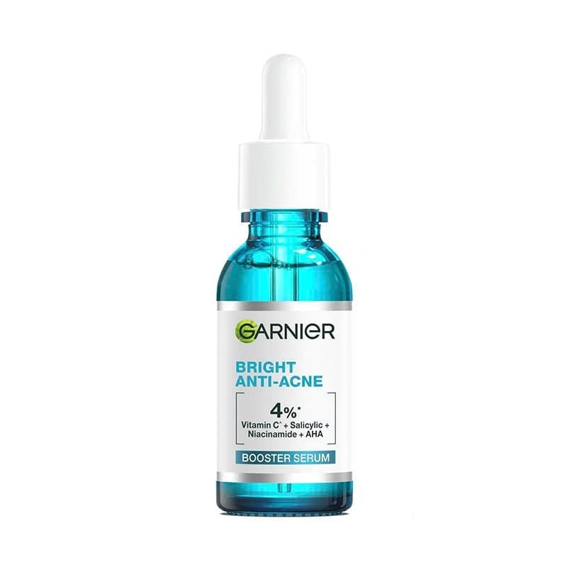 Serum Garnier Tinh Chất Dưỡng Sáng Da, Mờ Thâm Nám Skin Naturals Bright Complete Anti - Acne Booster Serum