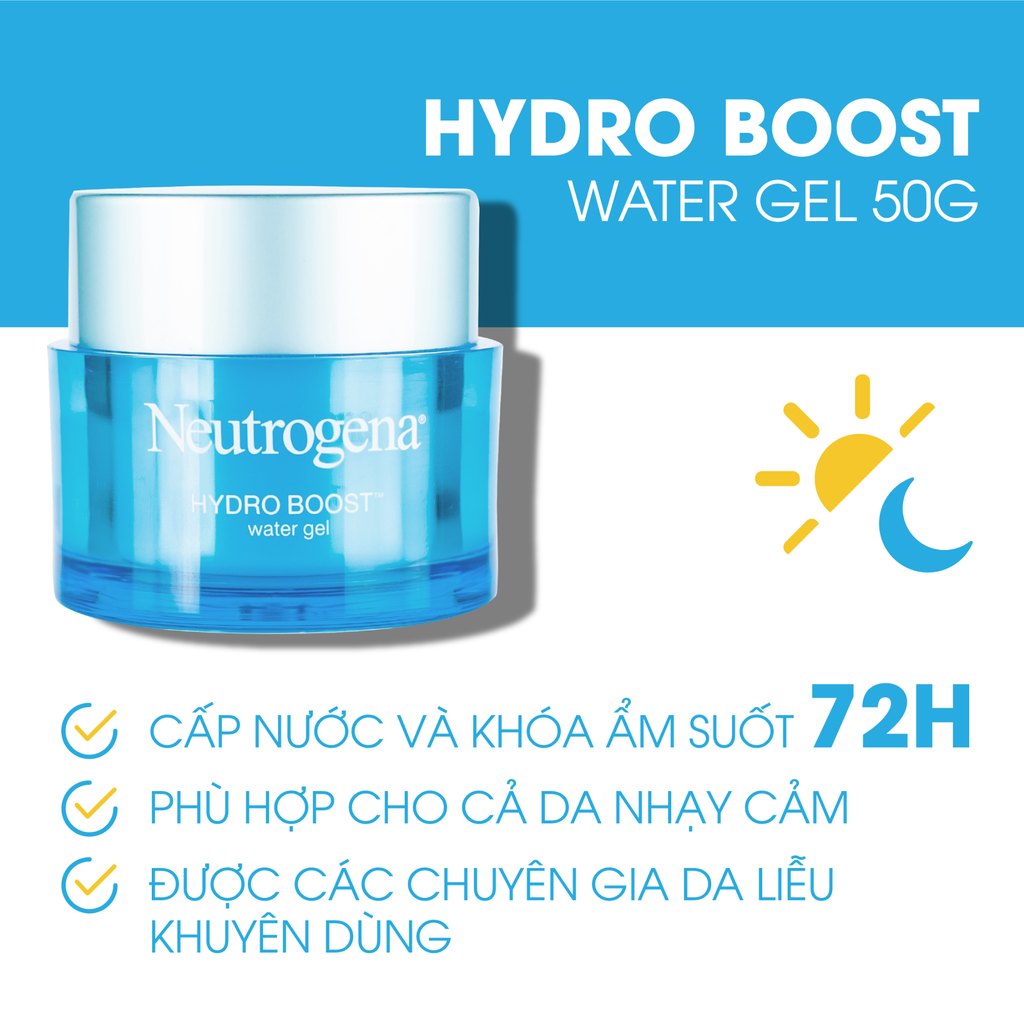 Kem Dưỡng Ẩm, Cấp Nước Neutrogena Hydro Boost Water Gel