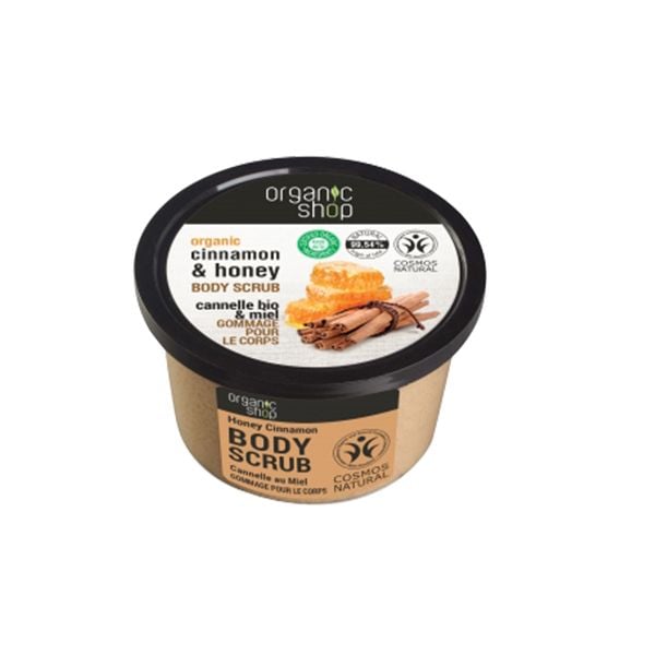 Tẩy Tế Bào Chết Body Organic Shop Dưỡng Da Ẩm Mịn Body Scrub 250ml