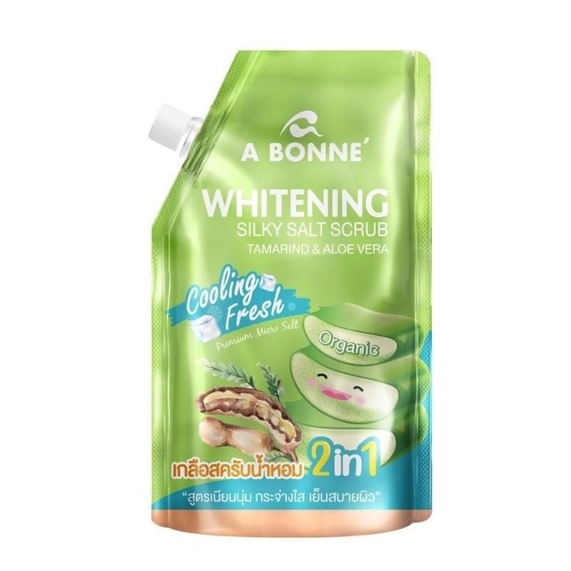 [Túi 350g] Muối Tắm Tẩy Tế Bào Chết Cơ Thể A Bonne Làm Sáng Da, Dưỡng Da Mịn Màng Spa Salt