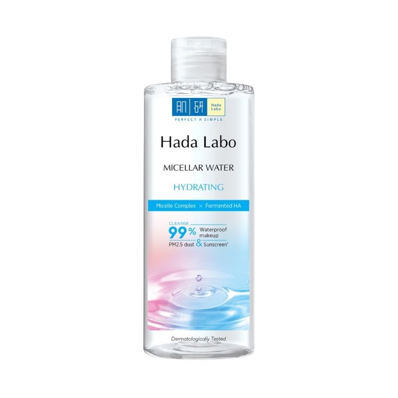 Nước Tẩy Trang Làm Sạch Sâu, Dưỡng Ẩm & Hỗ Trợ Dưỡng Trắng Hada Labo Micellar Water