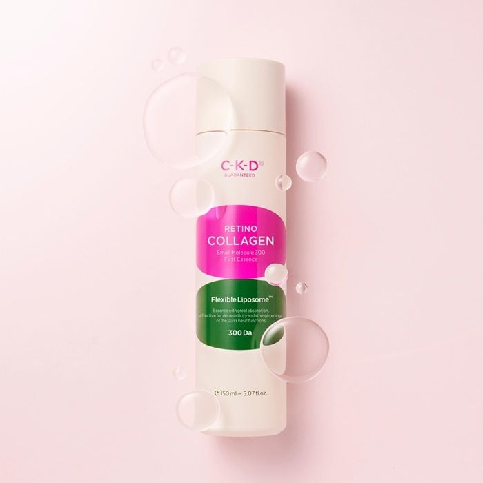 Serum C-K-D Tinh Chất Hỗ Trợ Dưỡng Trắng, Cải Thiện Nếp Nhăn Retino Collagen Small Molecule 300 First Essence 150ml