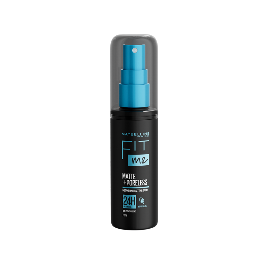 Xịt Khóa Nền, Cố Định Trang Điểm Kiềm Dầu, Mịn Lì Maybelline Fit Me Matte Poreless Setting Spray 60ml