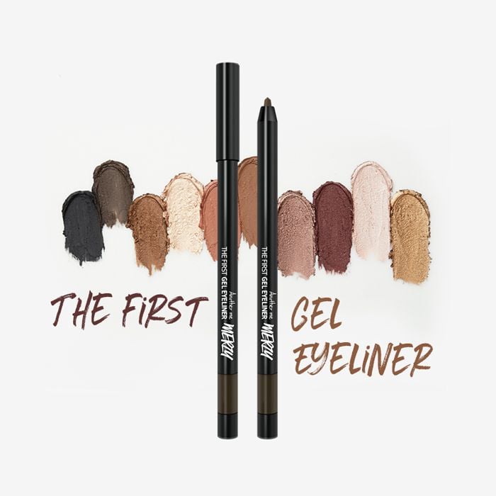 [Màu 1-14] Chì Kẻ Mắt Dạng Gel Lâu Trôi Merzy The First Gel Eyeliner 0.5g