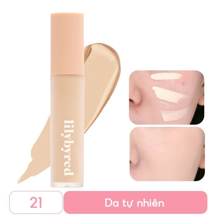 Kem Che Khuyết Điểm Che Phủ Mịn Nhẹ, Tự Nhiên Lilybyred Magnet Fit Liquid Concealer SPF30/PA++ 8g