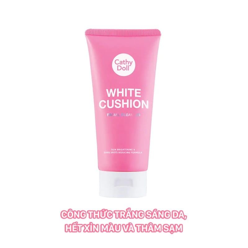 Sữa Rửa Mặt Tạo Bọt Cathy Doll Giúp Làm Sạch Sâu Cushion Facial Foam Cleanser 120ml