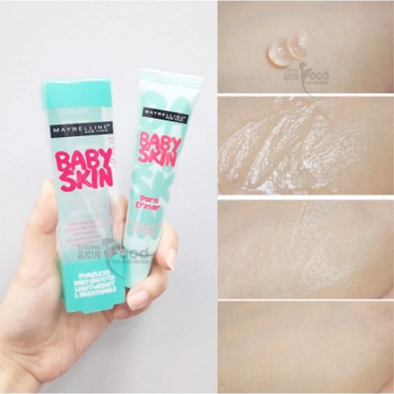 Kem Lót Làm Mịn Da, Che Khuyết Điểm, Thu Nhỏ Lỗ Chân Lông Maybelline Baby Skin Pore Eraser 22ml