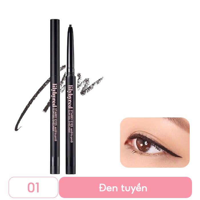 Chì Kẻ Mắt Siêu Mảnh Lilybyred Starry Eyes am9 to pm9 Slim Gel Eyeline –  THẾ GIỚI SKINFOOD