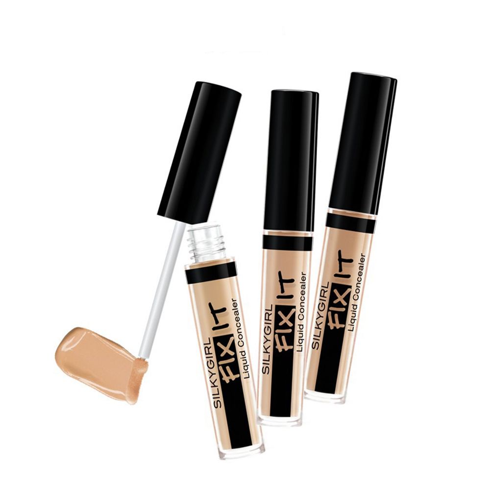 Kem Che Khuyết Điểm Che Phủ Mịn Mượt Silkygirl Fix It Liquid Concealer 2ml