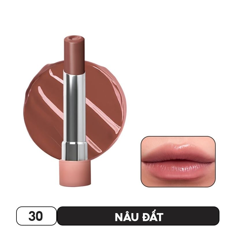 Son Bóng Dưỡng Môi Có Màu 3CE Glazy Lip Glow 5g