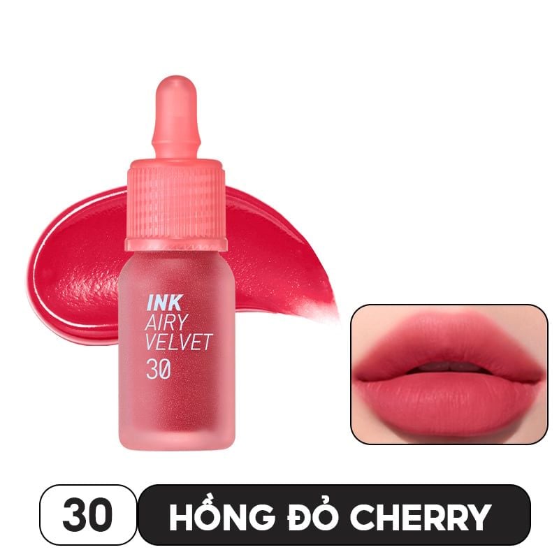Son Kem Lì Nhẹ Môi, Siêu Mịn Peripera Ink Airy Velvet 4g