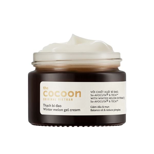 Kem Dưỡng Ẩm Cocoon Hỗ Trợ Ngừa Mụn Dạng Thạch Từ Bí Đao Winter Melon Gel Cream