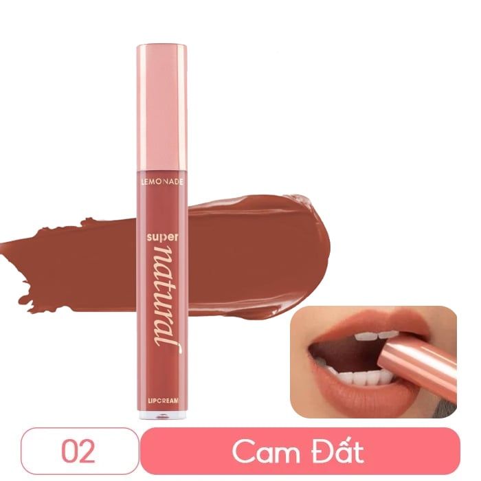 Son Kem Lì, Bền Màu, Nhẹ Môi Lemonade Supernatural Matte Lipcream 5g #01 MIND CONTROL