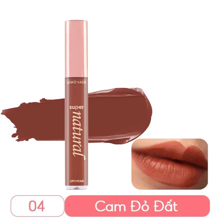 Son Kem Lì, Bền Màu, Nhẹ Môi Lemonade Supernatural Matte Lipcream 5g #01 MIND CONTROL