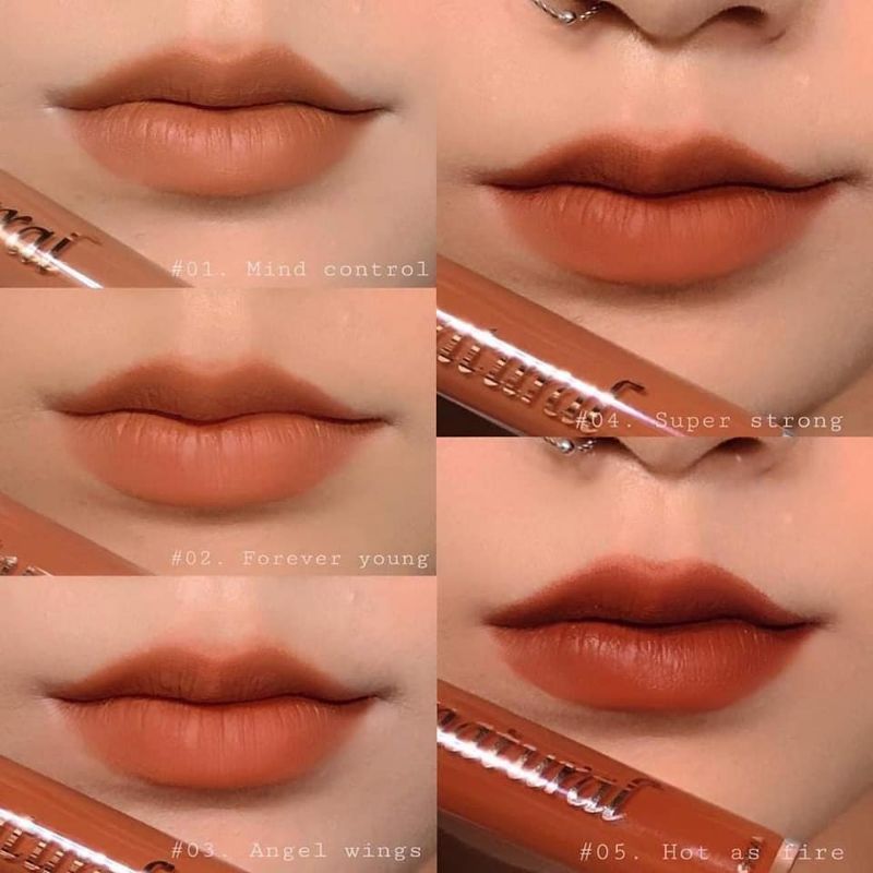 Son Kem Lì Lemonade Bền Màu, Nhẹ Môi Supernatural Matte Lipcream 5g #01 MIND CONTROL