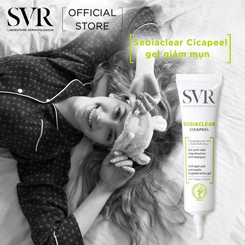 Kem Chấm Mụn SVR Dạng Gel Sebiaclear Cicapeel 15ml