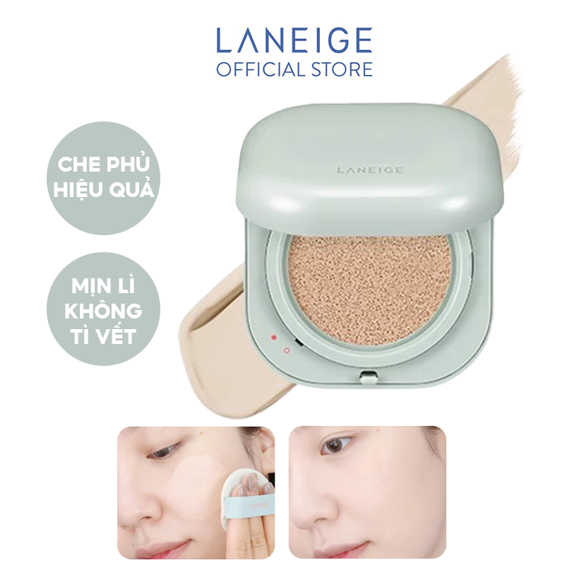 [Set 2 Lõi] Phấn Nước Kiềm Dầu Thế Hệ Mới Laneige Neo Cushion Matte SPF42 PA++ 15g