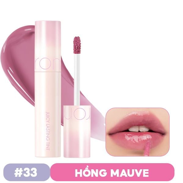 [NEW][Màu 1-39] Son Tint Lì Romand Căng Bóng The Juicy Lasting Tint