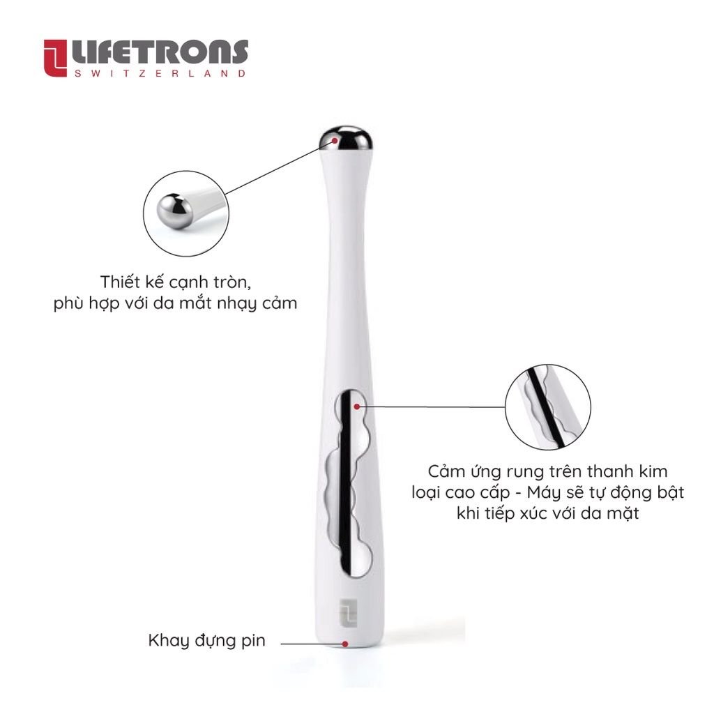 Máy Massage Chống Lão Hóa Vùng Da Mắt Lifetrons EM-100