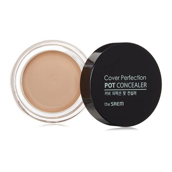 Kem Che Khuyết Điểm The Saem Cover Perfection Pot Concealer